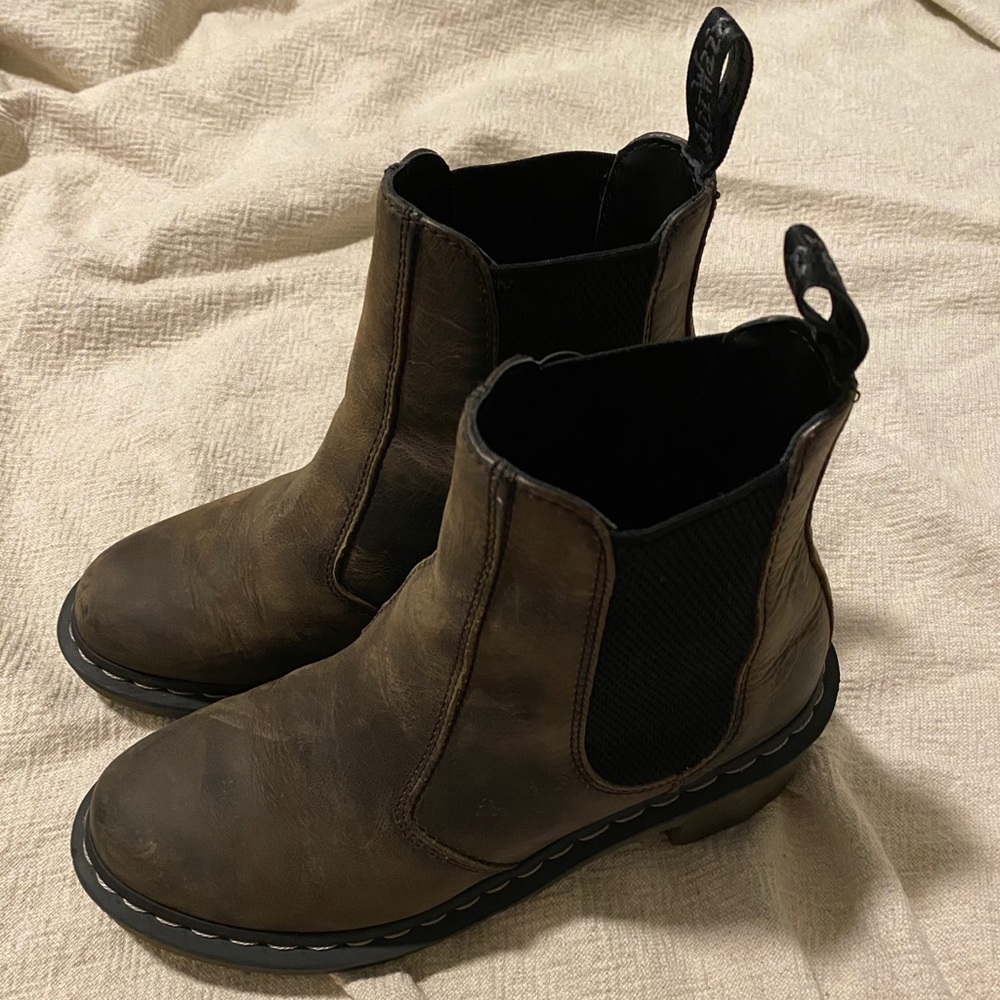 Dr. Martens Cadence Greenland Heeled Chelsea Boots